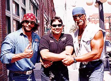 Hulk Hogan and Macho Man Randy Savage