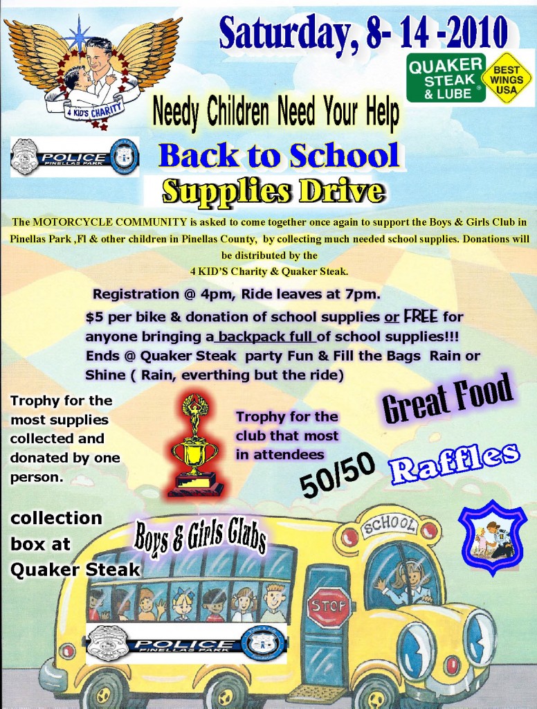 Kids School Supplies with Police Kids (2)