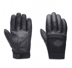 H-D Mens Blackoak Gloves with TouchTec 97201_14VM